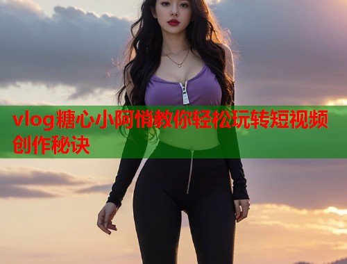 vlog糖心小阿悄教你轻松玩转短视频创作秘诀  第1张