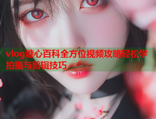 vlog糖心百科全方位视频攻略轻松学拍摄与剪辑技巧