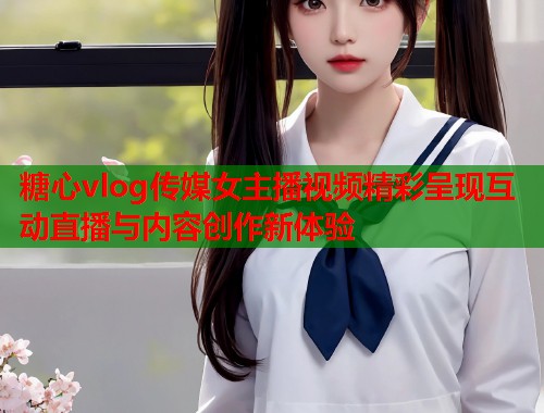 糖心vlog传媒女主播视频精彩呈现互动直播与内容创作新体验