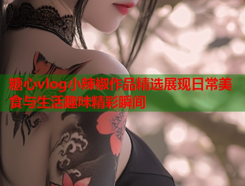 糖心vlog小辣椒作品精选展现日常美食与生活趣味精彩瞬间