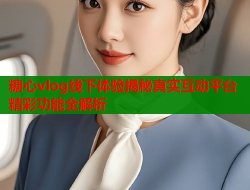 糖心vlog线下体验揭秘真实互动平台精彩功能全解析