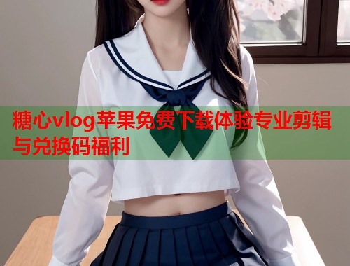 糖心vlog苹果免费下载体验专业剪辑与兑换码福利  第2张