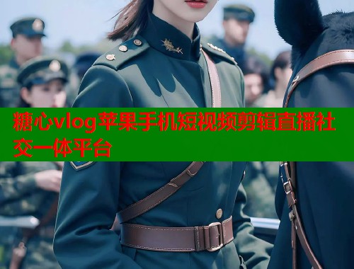 糖心vlog苹果手机短视频剪辑直播社交一体平台