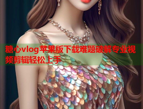 糖心vlog苹果版下载难题破解专业视频剪辑轻松上手
