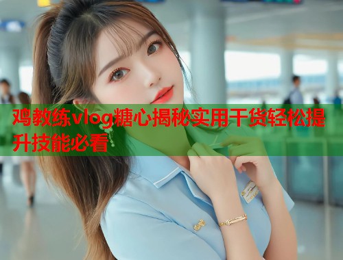鸡教练vlog糖心揭秘实用干货轻松提升技能必看