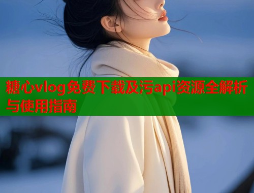 糖心vlog免费下载及污api资源全解析与使用指南