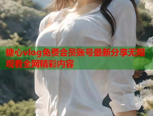糖心vlog免费会员账号最新分享无限观看全网精彩内容