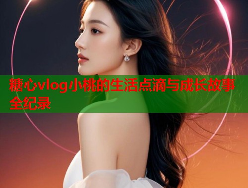 糖心vlog小桃的生活点滴与成长故事全纪录
