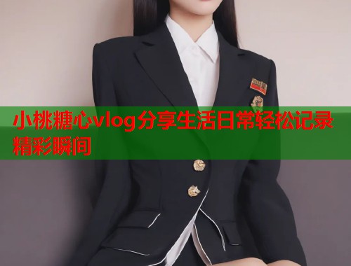 小桃糖心vlog分享生活日常轻松记录精彩瞬间