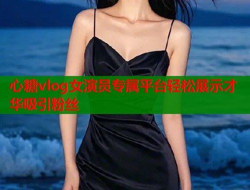 心糖vlog女演员专属平台轻松展示才华吸引粉丝