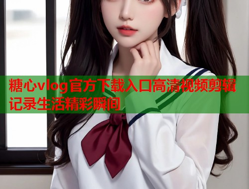 糖心vlog官方下载入口高清视频剪辑记录生活精彩瞬间