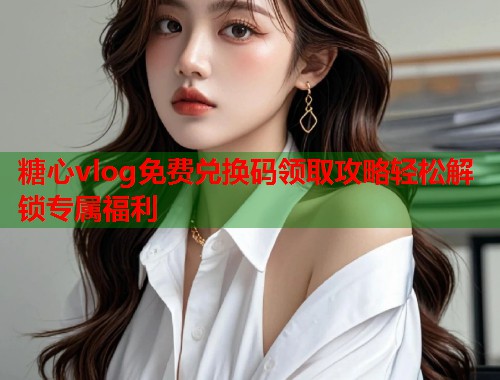 糖心vlog免费兑换码领取攻略轻松解锁专属福利
