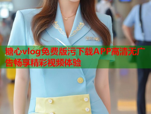糖心vlog免费版污下载APP高清无广告畅享精彩视频体验  第1张