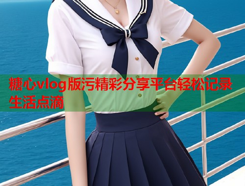 糖心vlog版污精彩分享平台轻松记录生活点滴