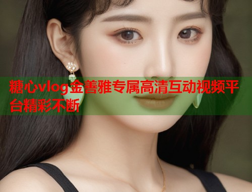 糖心vlog金善雅专属高清互动视频平台精彩不断