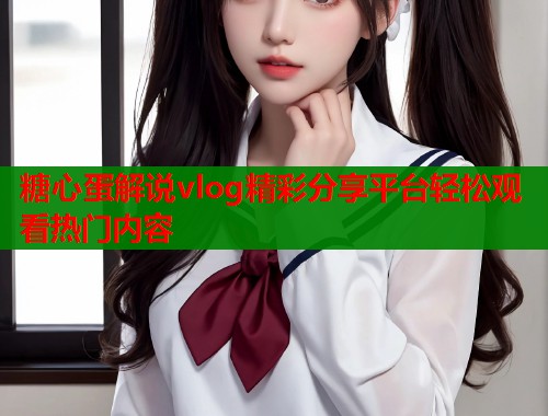糖心蛋解说vlog精彩分享平台轻松观看热门内容