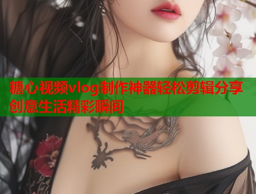 糖心视频vlog制作神器轻松剪辑分享创意生活精彩瞬间