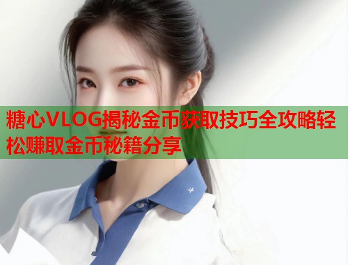 糖心VLOG揭秘金币获取技巧全攻略轻松赚取金币秘籍分享