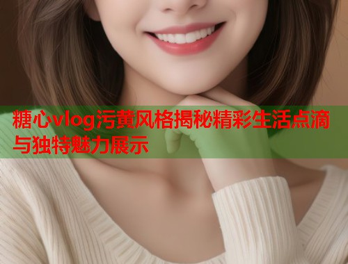 糖心vlog污黄风格揭秘精彩生活点滴与独特魅力展示  第2张