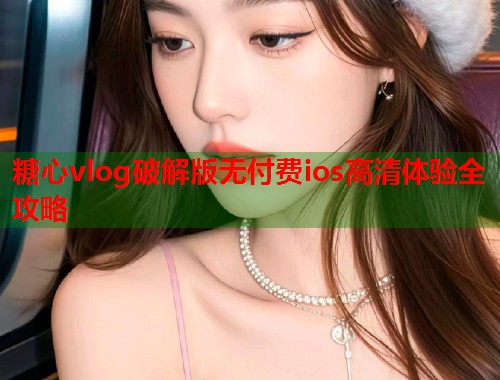 糖心vlog破解版无付费ios高清体验全攻略
