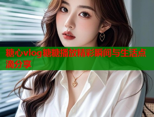 糖心vlog糖糖播放精彩瞬间与生活点滴分享