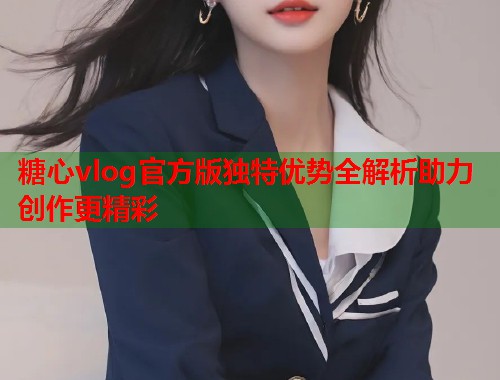 糖心vlog官方版独特优势全解析助力创作更精彩