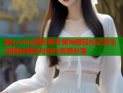 糖心vlog摄影师专属神器轻松记录生活精彩瞬间与创作灵感分享  第2张